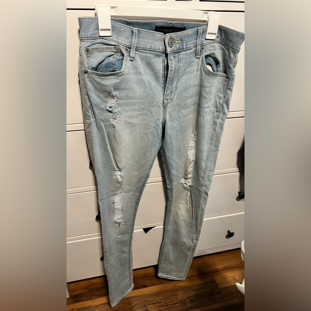 Express Jeans Light Wash